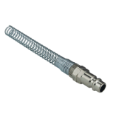 GU26-24 - Plug with hose protection spring